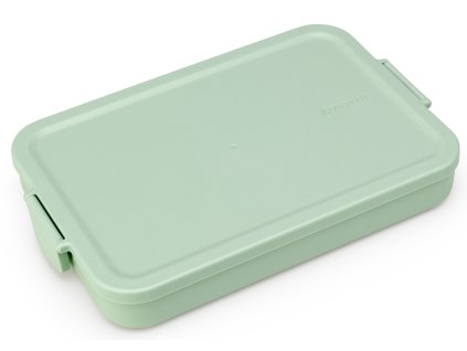 Make & Take Lunch Box, Flat, Plastic Jade Green 8710755202926 Brabantia 300dpi 2000x2000px 9 NR 27919