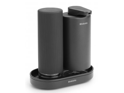 SinkStyle Soap Dispenser Set Mineral Infinite Grey 8710755227943 Brabantia 96dpi 2000x2000px 9 NR 32183