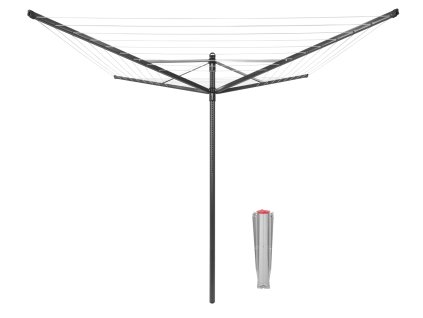 Lift O Matic 50m + Ground Spike Anthracite 8710755290428 Brabantia 300dpi 2000x2000px 9 NR 16673 2
