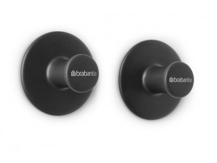 ReNew Towel hooks, set of 2 Dark Grey 8710755280320 Brabantia 96dpi 1000x1000px 7 NR 22180