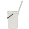 Sort & Go Waste Bin, 16L Light Grey 8710755213465 Brabantia 96dpi 1000x1000px 7 NR 25855