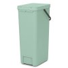 Sort & Go Recycle Bin, 40L Jade Green 8710755212826 Brabantia 300dpi 2000x2000px 9 NR 25739