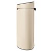 Touch Bin New, 40L Soft Beige 8710755200748 Brabantia 96dpi 1000x1000px 7 NR 27514