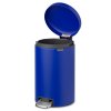 NewIcon Pedal Bin, 12L Mineral Powerful Blue 8710755206863 Brabantia 96dpi 1000x1000px 7 NR 26629