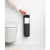 MindSet Toilet Roll Dispenser Mineral Infinite Grey 8710755303166 Brabantia 300dpi 2000x2000px 9 NR 27101
