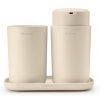 ReNew Bathroom Accessory set of 3 Soft Beige 8710755223402 Brabantia 300dpi 2000x2000px 9 NR 29094