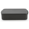 Make & Take Lunch Box Bento, Large Dark Grey 8710755203480 Brabantia 300dpi 2000x2000px 9 NR 27951
