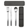 Make & Take Cutlery Set, 3 pieces Dark Grey 8710755206641 Brabantia 300dpi 2000x2000px 9 NR 28056