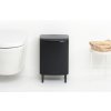 Bo Waste Bin Hi, 12L Matt Black 8710755227226 Brabantia 300dpi 2000x2000px 9 NR 30462