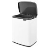 Bo Waste Bin, 12L White 8710755222467 Brabantia 300dpi 2000x2000px 9 NR 30134
