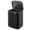 Bo Waste Bin, 7L Matt Black 8710755222900 Brabantia 300dpi 2000x2000px 9 NR 30140