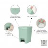 StepUp Pedal Bin 25L Jade Green 8710755800283 Brabantia 96dpi 2000x2000px 9 NR 33508