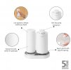 SinkStyle Soap Dispenser Set Mineral Fresh White 8710755227967 Brabantia 96dpi 2000x2000px 9 NR 33490