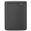 Bo Waste Bin, 12L Mineral Infinite Grey 8710755233746 Brabantia 96dpi 2000x2000px 9 NR 35841