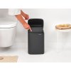 Bo Waste Bin, 7L Mineral Infinite Grey 8710755233722 Brabantia 96dpi 2000x2000px 9 NR 35782