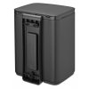Bo Waste Bin, 7L Mineral Infinite Grey 8710755233722 Brabantia 96dpi 2000x2000px 9 NR 35833