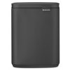 Bo Waste Bin, 7L Mineral Infinite Grey 8710755233722 Brabantia 96dpi 2000x2000px 9 NR 35834