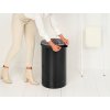 Laundry Bin, 60L, Plastic Lid Matt Black 8710755242380 Brabantia 96dpi 2000x2000px 9 NR 34827