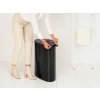 Laundry Bin, 55L, Selector Matt Black 8710755242366 Brabantia 96dpi 2000x2000px 9 NR 34818