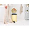 NewIcon Pedal Bin, 20L Mellow Yellow 8710755233821 Brabantia 96dpi 2000x2000px 9 NR 35545