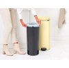 NewIcon Pedal Bin, 30L Mellow Yellow 8710755233845 Brabantia 96dpi 2000x2000px 9 NR 35528