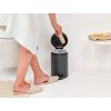 NewIcon Pedal Bin, 3L Mineral Infinite Grey 8710755200465 Brabantia 96dpi 2000x2000px 9 NR 35760