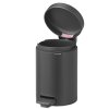 NewIcon Pedal Bin, 3L Mineral Infinite Grey 8710755200465 Brabantia 96dpi 2000x2000px 9 NR 35811