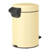 NewIcon Pedal Bin, 3L Mellow Yellow 8710755233760 Brabantia 96dpi 2000x2000px 9 NR 35551