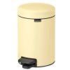 NewIcon Pedal Bin, 3L Mellow Yellow 8710755233760 Brabantia 96dpi 2000x2000px 9 NR 35549