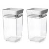 Tasty+ Stackable Canister, Set of 2 Light Grey 8710755230585 Brabantia 96dpi 2000x2000px 9 NR 35068