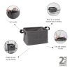 Foldable Laundry Basket, 35L Pepper Black 8710755232701 Brabantia 96dpi 2000x2000px 9 NR 35435