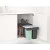 Sort&Go Built in Bin, 10+10+20L Dark Grey 8710755232541 Brabantia 96dpi 2000x2000px 9 NR 34726