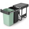 Sort&Go Built in Bin, 2x15L Dark Grey 8710755232503 Brabantia 96dpi 2000x2000px 9 NR 34730