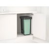 Sort&Go Built in Bin, 2x30L Dark Grey 8710755232527 Brabantia 96dpi 2000x2000px 9 NR 34699