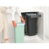 Sort&Go Built in Bin, 2x30L Dark Grey 8710755232527 Brabantia 96dpi 2000x2000px 9 NR 34702