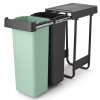 Sort&Go Built in Bin, 2x30L Dark Grey 8710755232527 Brabantia 96dpi 2000x2000px 9 NR 34736