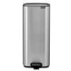 Bo Pedal Bin, 30L Matt Steel Fingerprint Proof 8710755238147 Brabantia 96dpi 2000x2000px 9 NR 49469