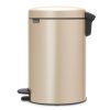 Pedal Bin newIcon, 12L Champagne 8710755304446 Brabantia 96dpi 1000x1000px 7 NR 21964