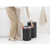 NewIcon Pedal Bin, 20L Matt Black 8710755114106 Brabantia 96dpi 2000x2000px 9 NR 49757
