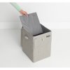 Stackable Laundry Box, 35L Grey 8710755120428 Brabantia 300dpi 2000x2000px 9 NR 13947