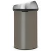 674 1 kos touch bin 60l platinova