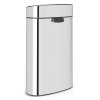 686 3 kos touch bin new 40l leskla ocel