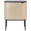 Bo Touch Bin, 3 x 11L Champagne 8710755304644 Brabantia 96dpi 1000x1000px 7 NR 20664