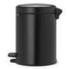Pedal Bin newIcon, Recycle 2x2L Matt Black 8710755280405 Brabantia 96dpi 1000x1000px 7 NR 21589