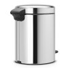 Pedal Bin newIcon, Recycle 2x2L Brilliant Steel 8710755280481 Brabantia 96dpi 1000x1000px 7 NR 21534