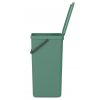 Sort & Go Recycle Bin, 40L Fir Green 8710755251023 Brabantia 96dpi 1000x1000px 7 NR 23223