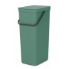 Sort & Go Recycle Bin, 40L Fir Green 8710755251023 Brabantia 96dpi 1000x1000px 7 NR 23219