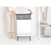 Bo Laundry Bin Hi, 2 x 45L, Plastic Lid White 8710755200540 Brabantia 96dpi 1000x750px 7 NR 22132