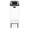 Bo Laundry Bin Hi, 2 x 45L, Plastic Lid White 8710755200540 Brabantia 96dpi 1000x1000px 7 NR 22108