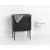 Bo Laundry Bin, 60L Matt Black 8710755200526 Brabantia 96dpi 1000x789px 7 NR 22383